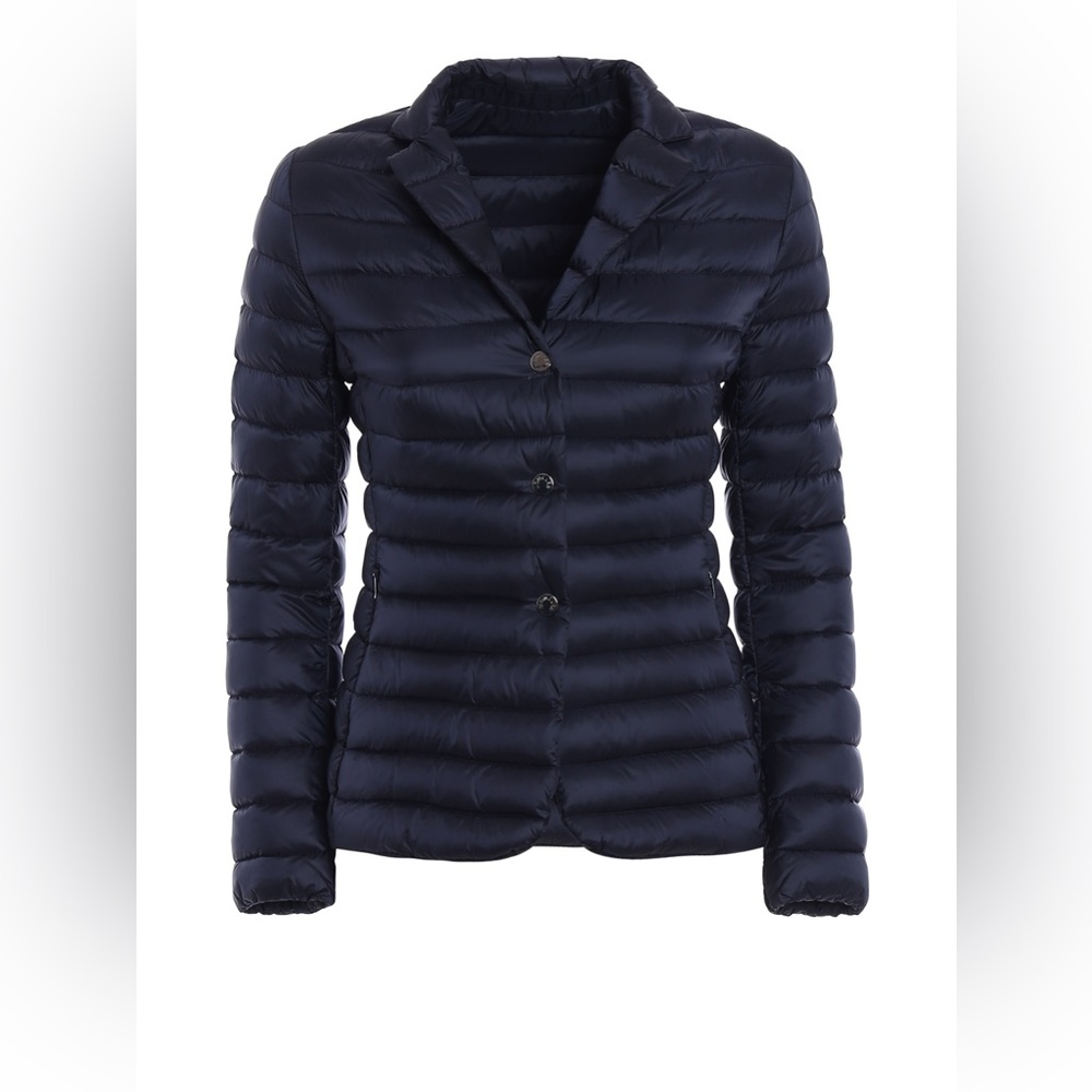 Moncler Opale blue puffer jacket